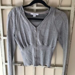 Cropped Sweatshirt and Sweatpants